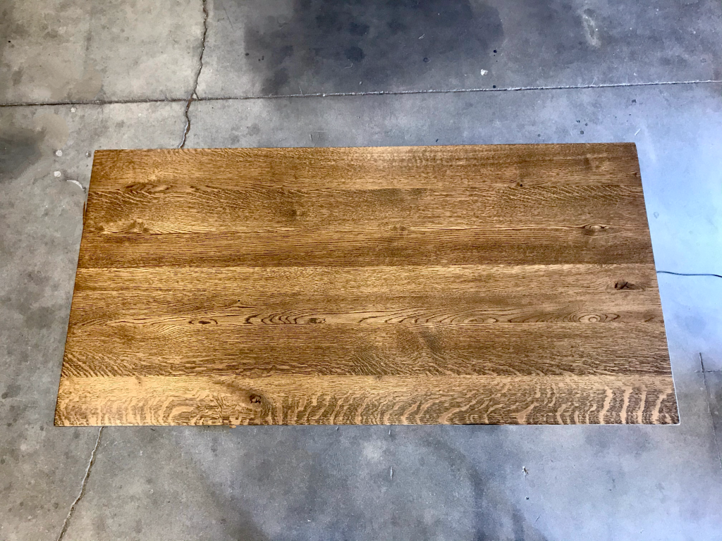 Dark White Oak Desktop Baldwin Hardwoods